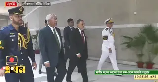 শপথ পড়াতে সংসদ ভবনে পৌঁছেছেন সিইসি নাসির উদ্দিন